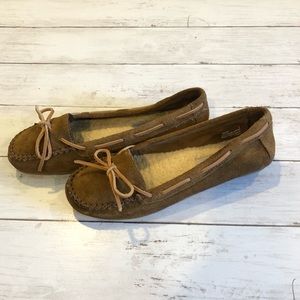 Minnetonka Suede Loafers